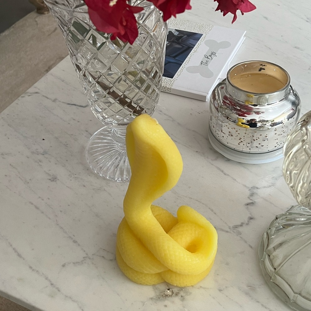 Snake candle - Picture 2 of 6
